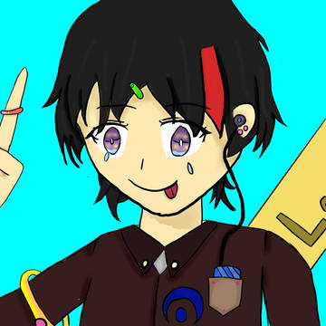 初めてデジタルで描いた絵