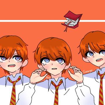 フレジョにいたずらされてるロン