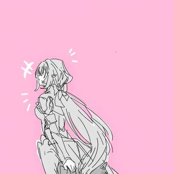 Pink and black