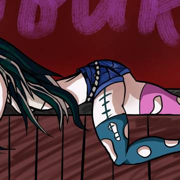 Ibuki Mioda on stage