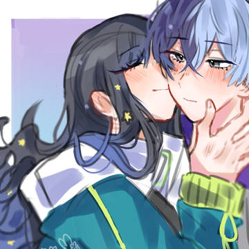 ランダムな落書き☺️💙