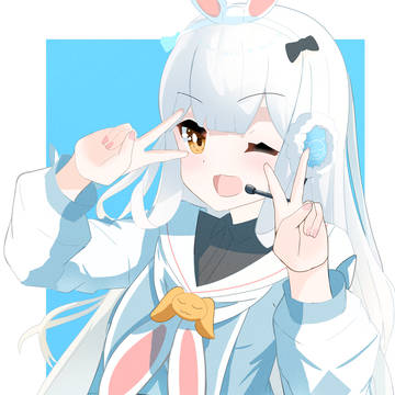 ダブルピースひまりちゃん