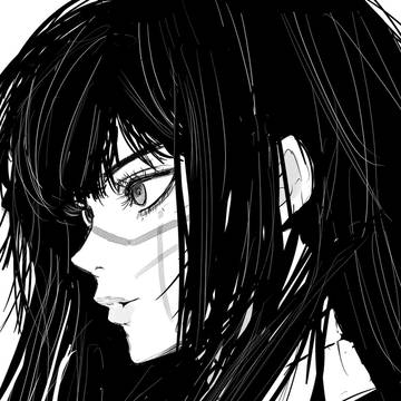 模写　ヨル