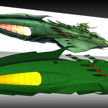出渕版デストロイヤー艦　GG HEAVY DESTROYER