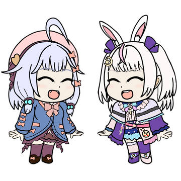 Suzu-chan and Usagi-chan