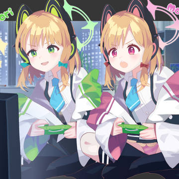 才羽モモイ&才羽ミドリ