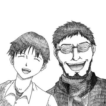 碇シンジと碇ゲンドウ