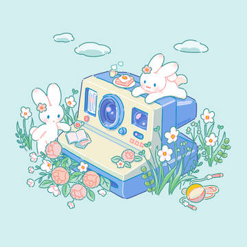 ポラロイドカメラ