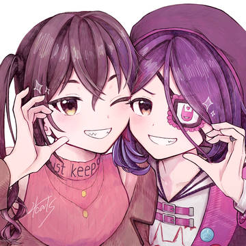 顔ハートあきみれ