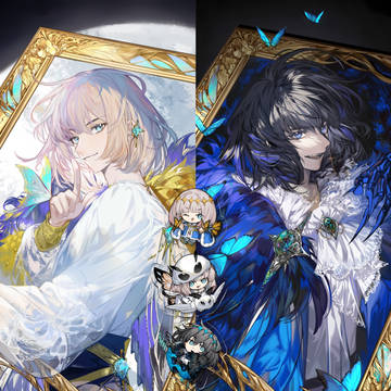Aquamarinl&Black Opal