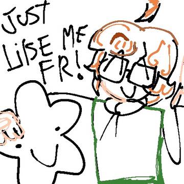 just like me fr