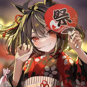 夏祭りキタちゃん