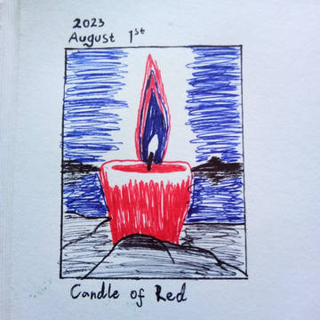 Candle of Red