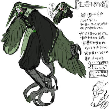 キャラデザ詰め
