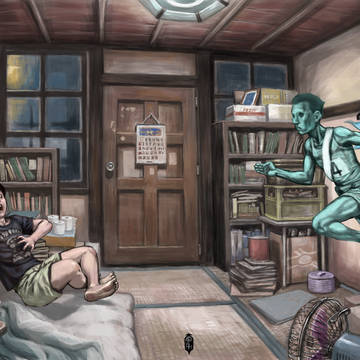 学校の怖い話ビジュアル大図鑑 呪の巻-担当イラスト公開PART5