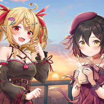 【仕事絵】VirtuaReal2023 昼の季節ボイスイラスト