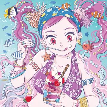 にんぎょ in summer