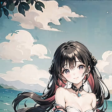 海边的少女