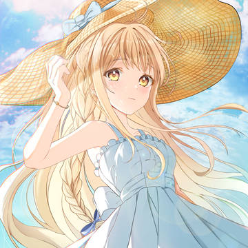 海に遊びに行った天使様!!