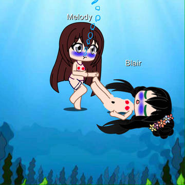 Blair dive gone wrong