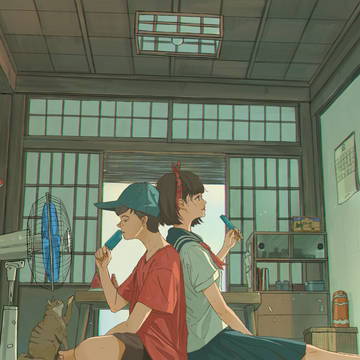 夏の朝