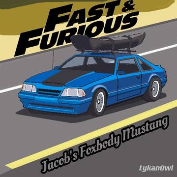 Fast & Furious X Jacob's Mustang