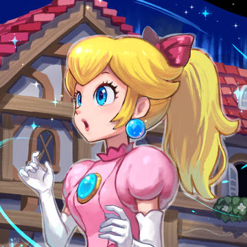 舞台裏のプリンセス