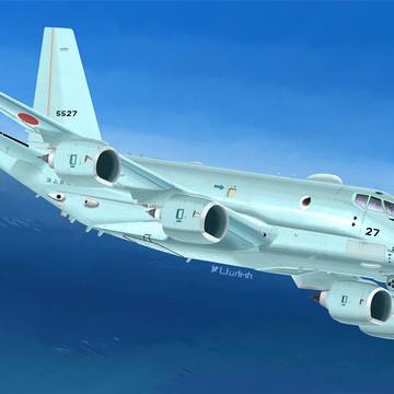 海上自衛隊 川崎 P-1固定翼哨戒機