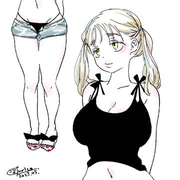 夏のお嬢さん
