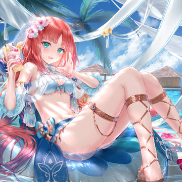 水着ニィロウちゃんとSummer Vacation🍹🌺