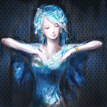 Blue and dance