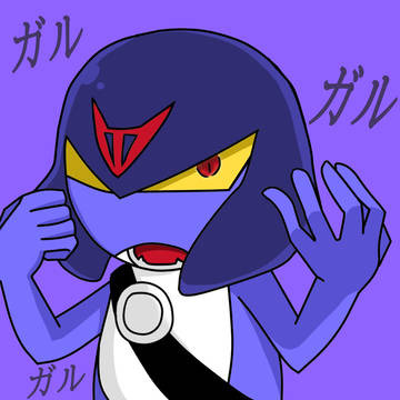 若干塗り方を変えてみた