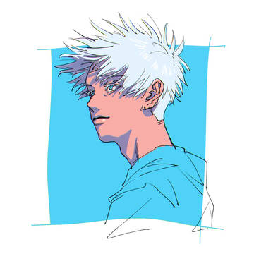 青