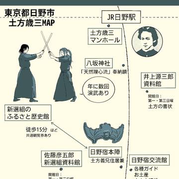 土豊 聖地巡礼マップ