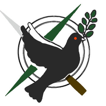 黑色和平鸽