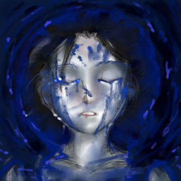 泣き崩れた後ベッドに仰向けになって頭を空っぽにしている時の感じ