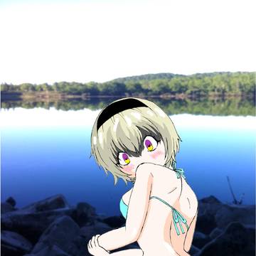 水着ぺこら