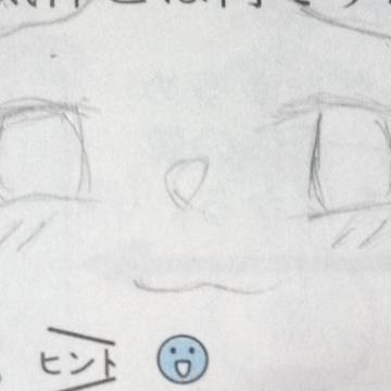 落書き　表情