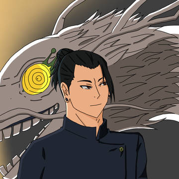夏油傑と虹龍