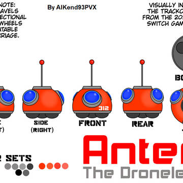 Anten the Dronelet - Ref Sheet