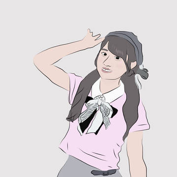 小倉唯さん練習