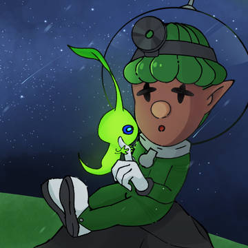 パピ先輩とヒカリピクミン