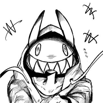 被り物だよ白兎さん