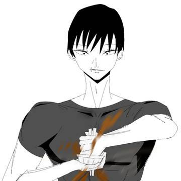 納豆混ぜるパパ黒描きてぇ