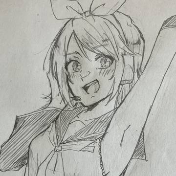 落書きリンちゃん