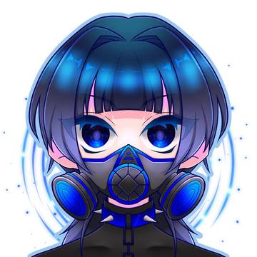 ガスマスク女子