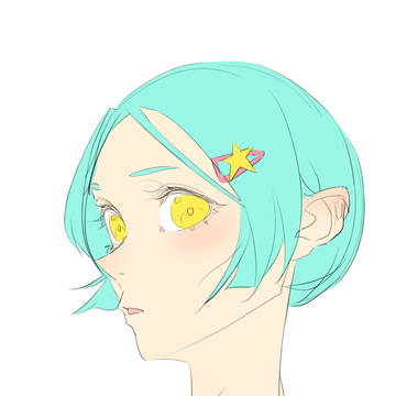 画了新人设