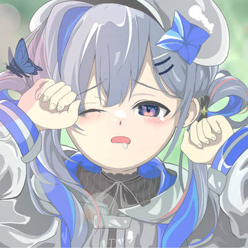 まだ眠たいかなたん