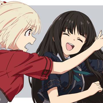 リコリコのファンアート⑩