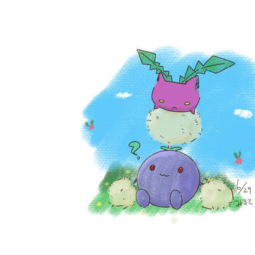 構って欲しいハネッコ